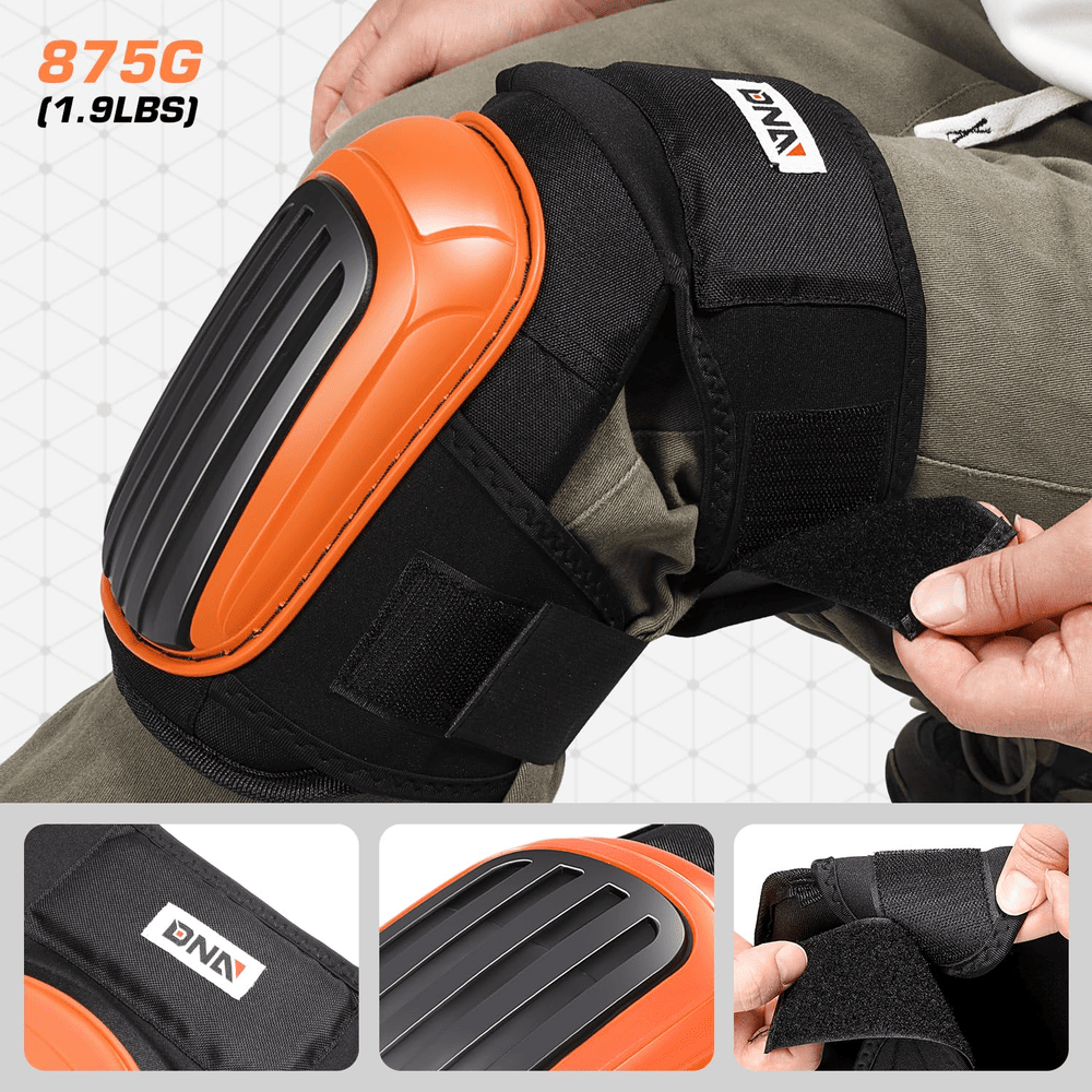 Genouillères de maçon + ceinture porte-outils